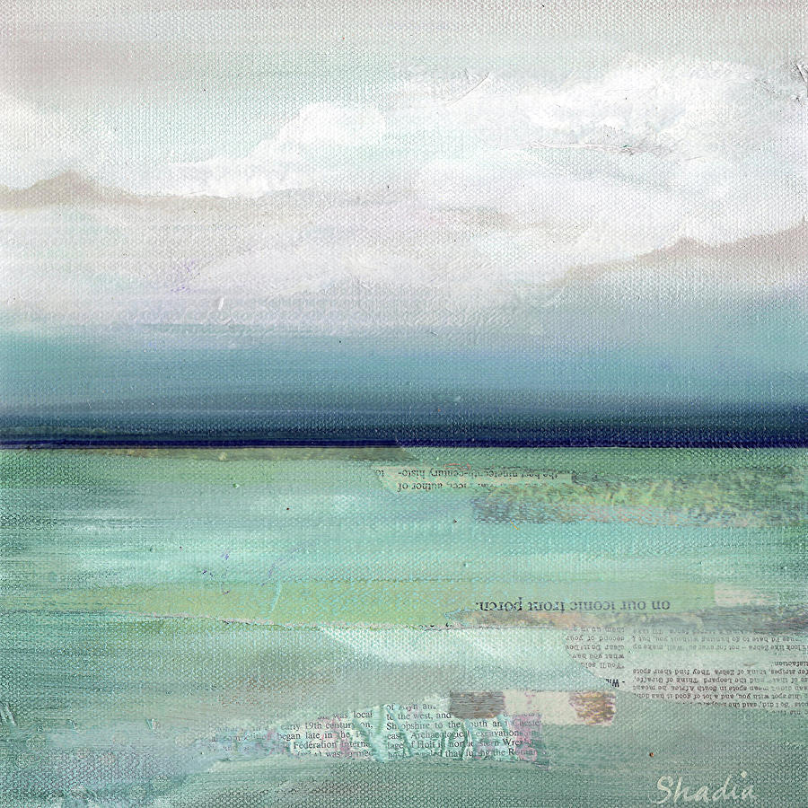 Lake Michigan Painting - Lake Michigan III by Shadia Derbyshire