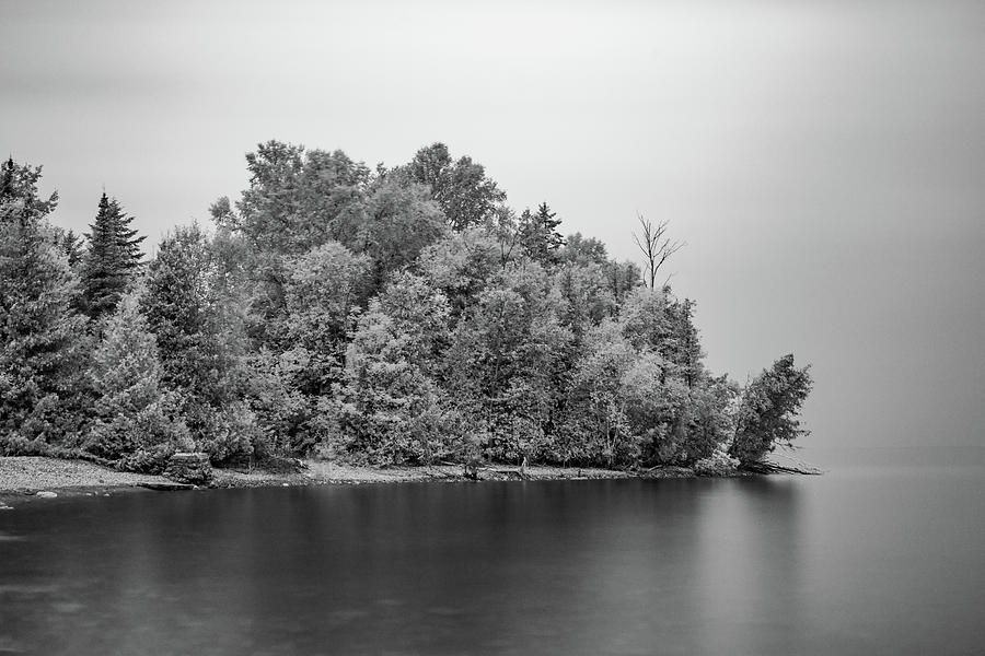 Lake Michigan Infrared Photograph by Bill Gallagher