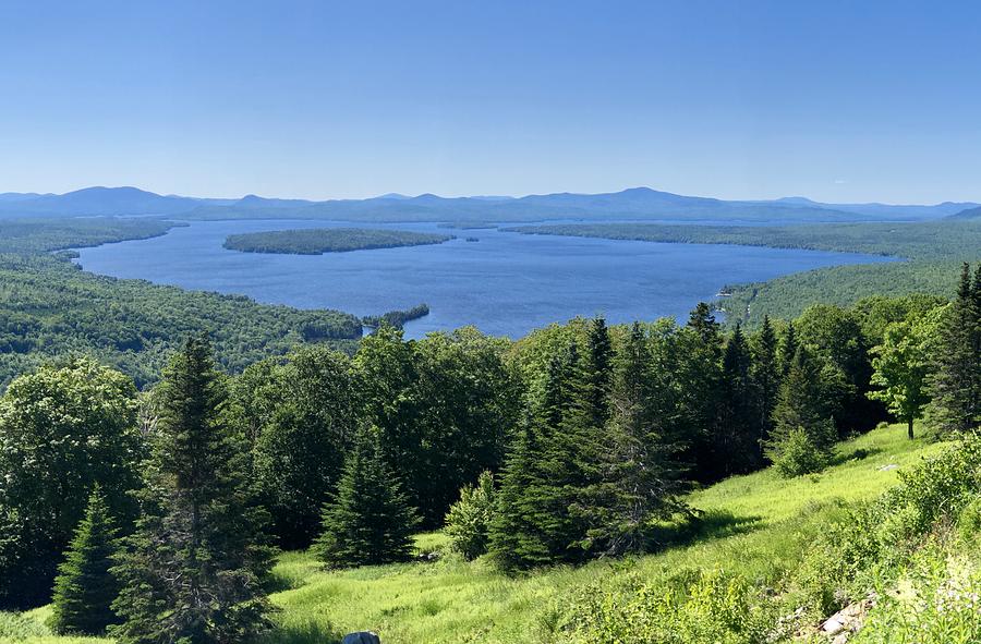 Lake Mooselookmeguntic Rangeley lakes region Maine USA 2019 Photograph by Cappi Thompson