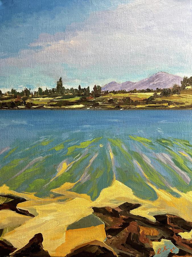 Lake Murray Painting by Ray Khalife
