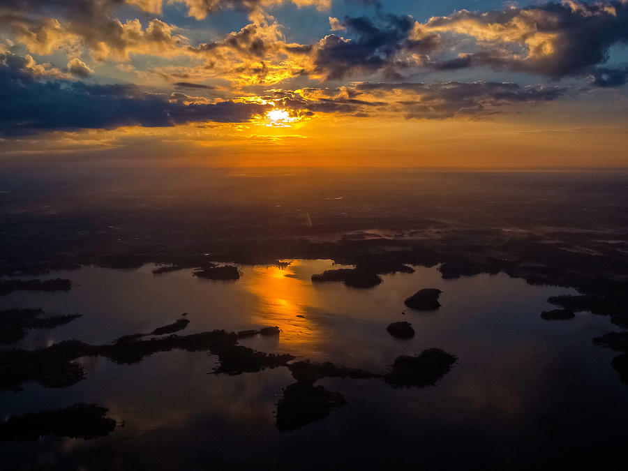 Lake Norman Sunrise Photograph by Greg Reed