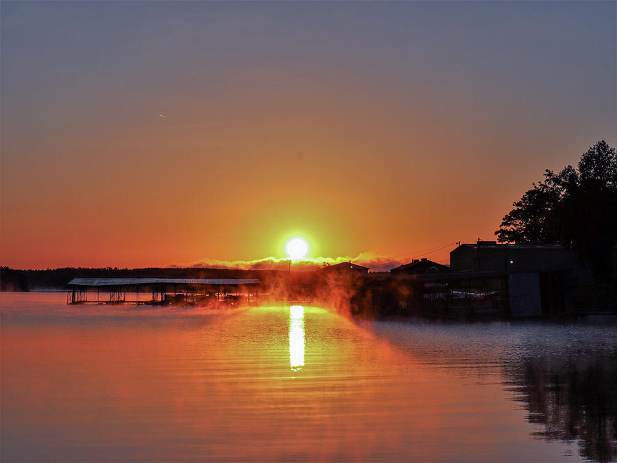 Lake Of Fire Sunrise Photograph