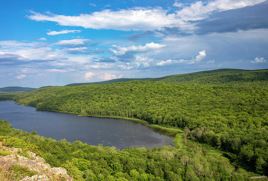 Lake Of The Clouds Porcupine Mountains Michigan Photograph by Dan ...