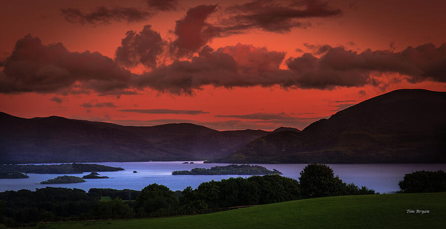 Landscape Photograph - Lake of the Learned, Ireland by Tim Bryan