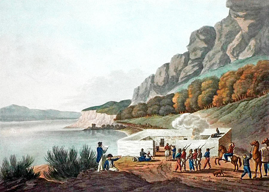 Lake of Tiberias in 1803 Photograph by Munir Alawi
