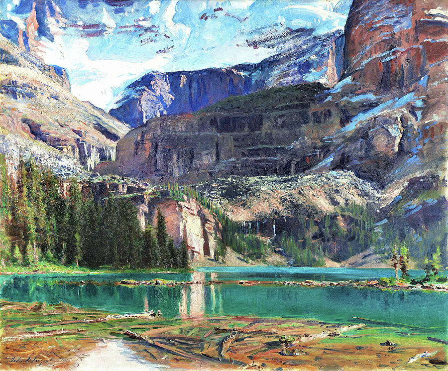 Lake O'Hara - Digital Remastered Edition Painting by John Singer ...