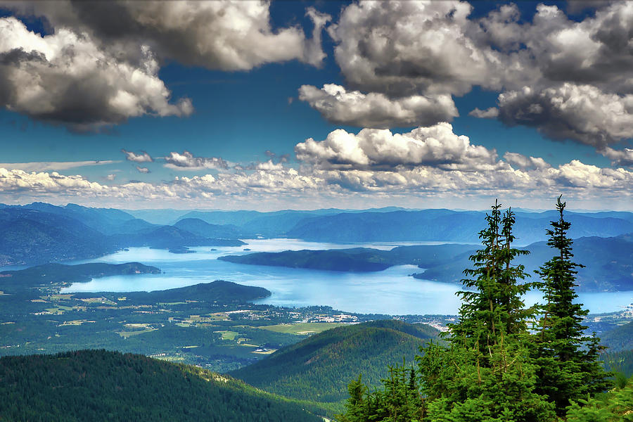 Lake Pend Oreille Photograph by Dan Eskelson