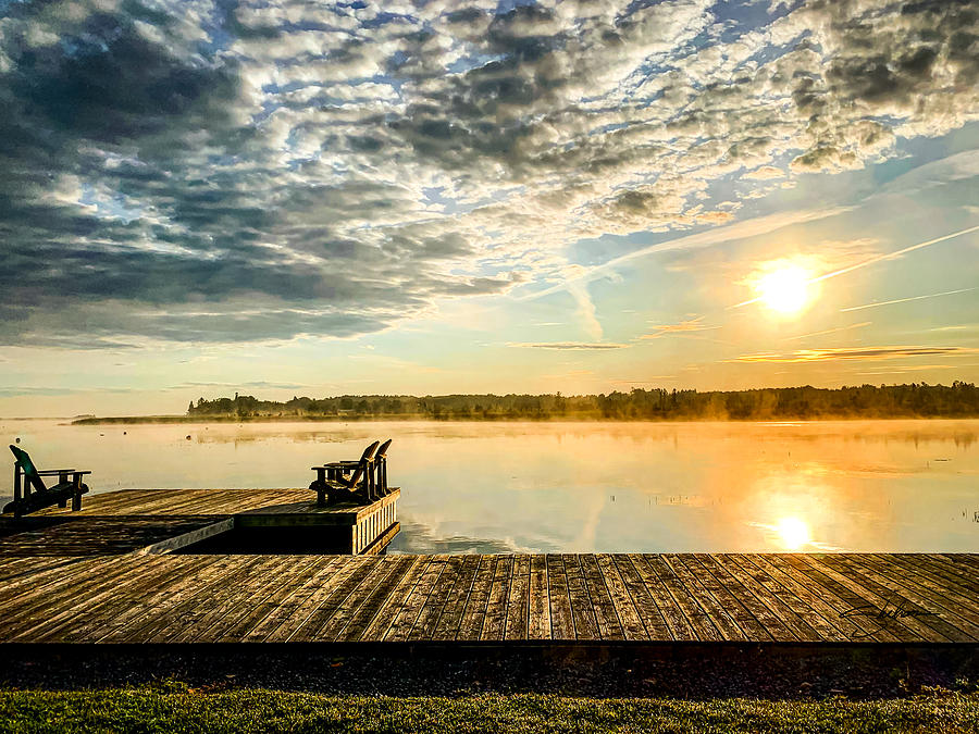 Lake Point Sunrise 1 Photograph by Shehan Wicks