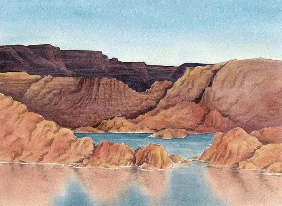Lake Powell Drawing by IlexImage