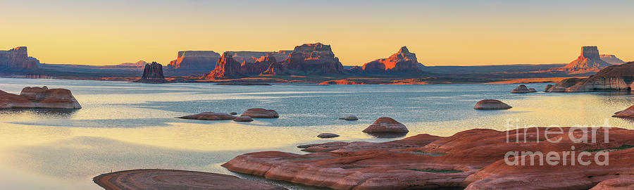 Lake Powell - Panorama 1 Photograph by Henk Meijer Photography