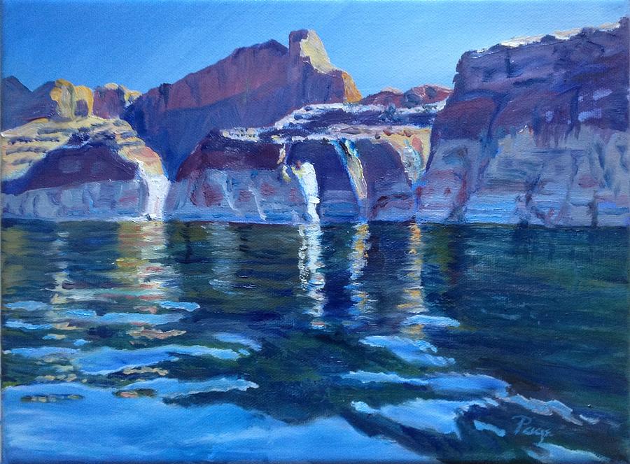 Lake Powell Reflections Painting by Page Holland