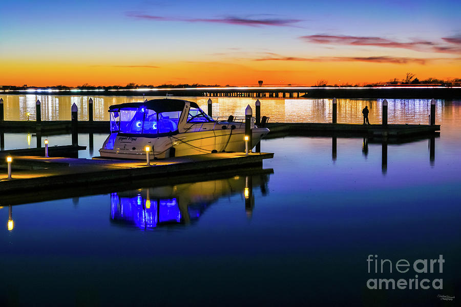 Lake Ray Hubbard Rockwall TX Sunset Photograph by Jennifer White