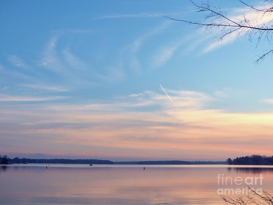 Sunset Photograph - Lake Reflections by Amy Dundon