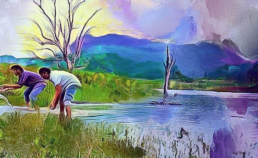Lake Refreshment by Wayne Pascall Lake Refreshment by Wayne Pascall