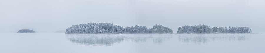 Lake Runn mix-match panorama full Photograph by Michael Niessen