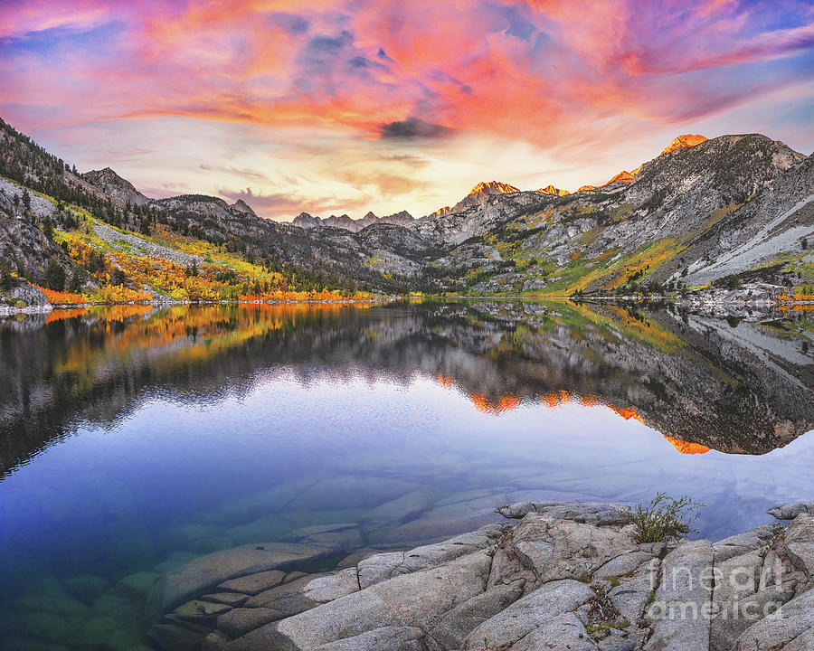 Lake Sabrina, Eastern Sierras, California Photograph by Don Schimmel