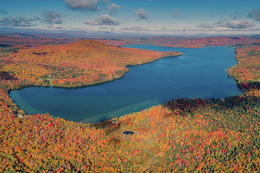 Lake Seymour Vermont Photograph by John Rowe