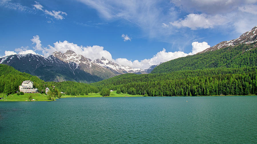 Lake St Moritz View Photograph