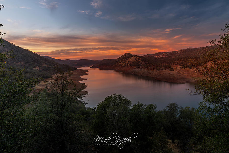 Lake Sunset Photograph by Mark Joseph