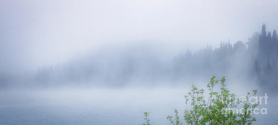 Lake Superior In Fog Photograph by Charline Xia