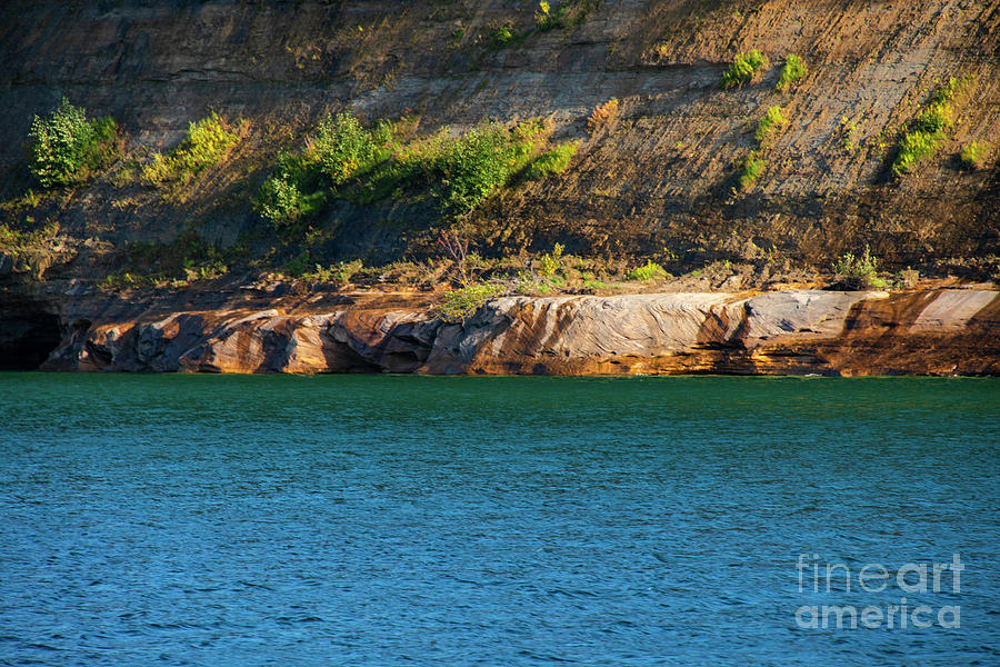 Lake Superior Rock Formations Two Photograph by Bob Phillips