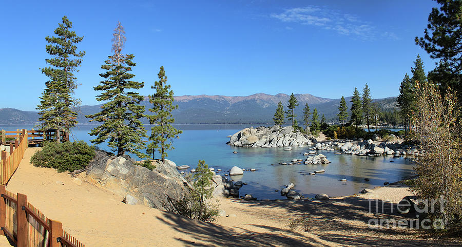 Lake Tahoe 6750 6751 Panorama1bb Photograph by Jack Schultz