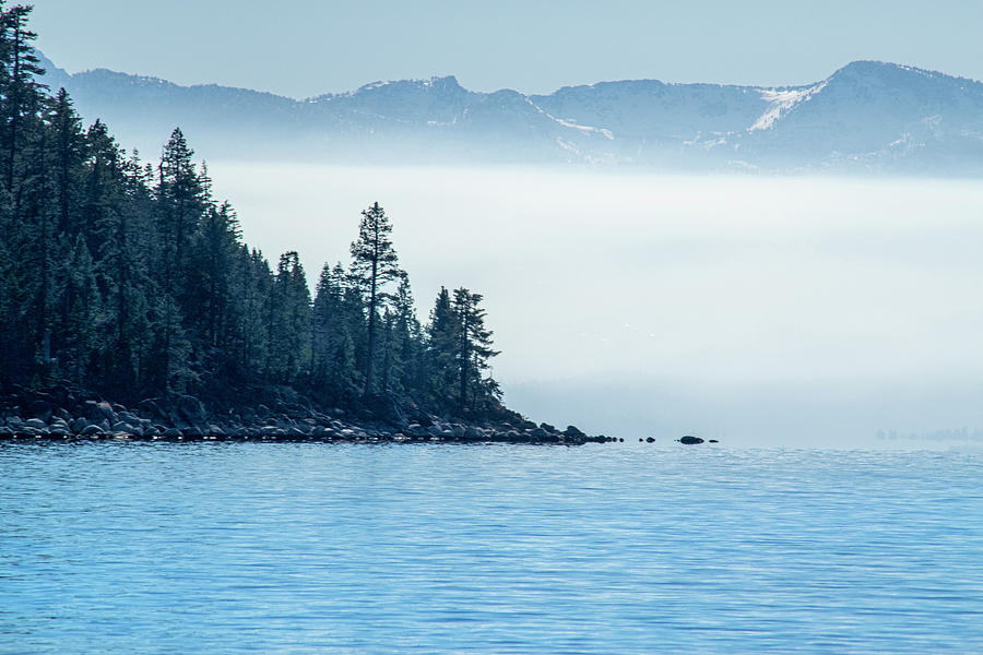 Lake Tahoe Mist Photograph by Frank Wilson