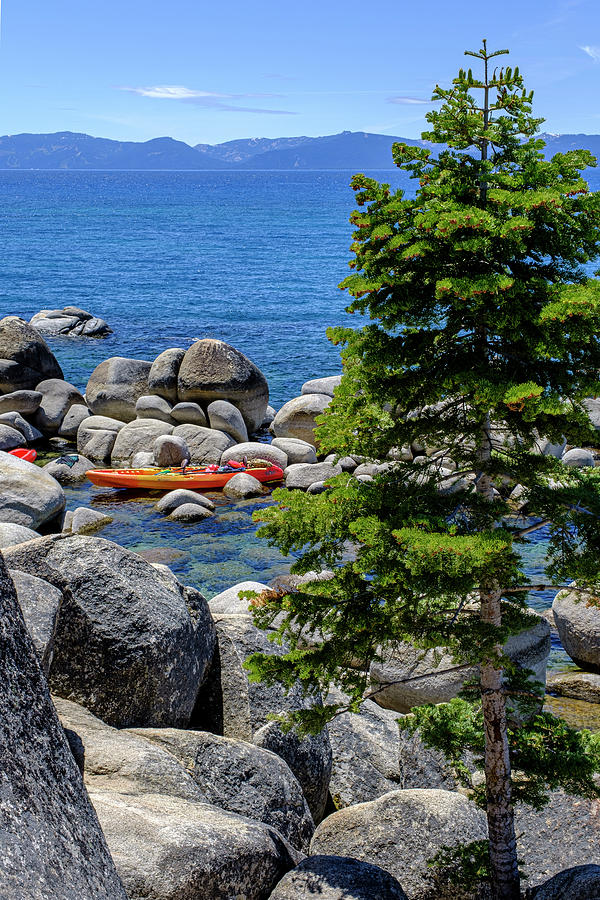 Lake Tahoe Relaxation Photograph by Tony Locke