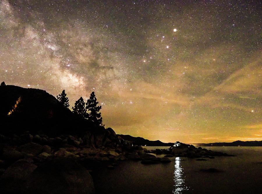 Lake Tahoe Stars Photograph by Martin Gollery