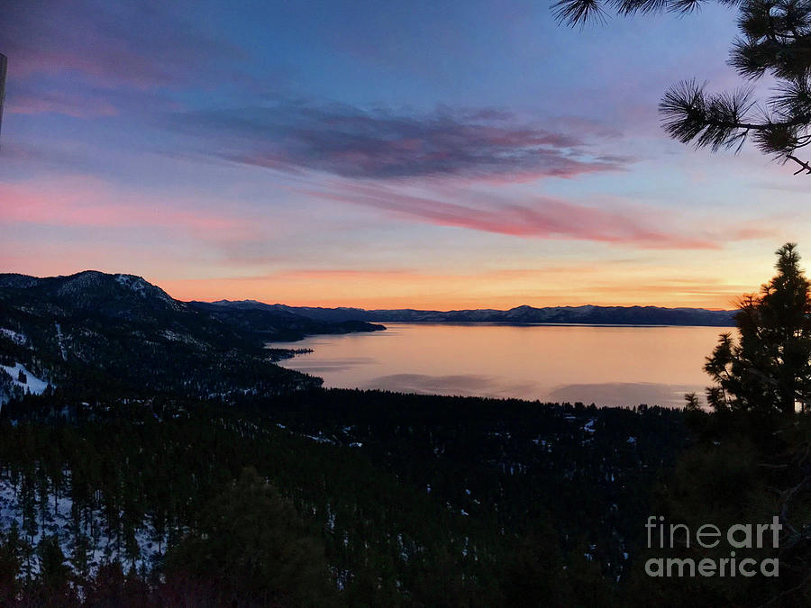 Lake Tahoe Sunset Photograph by Doug Gist