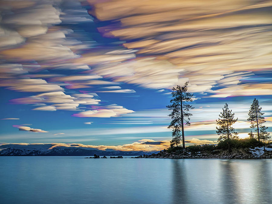 Lake Tahoe Sunset Time 1 Photograph by Martin Gollery