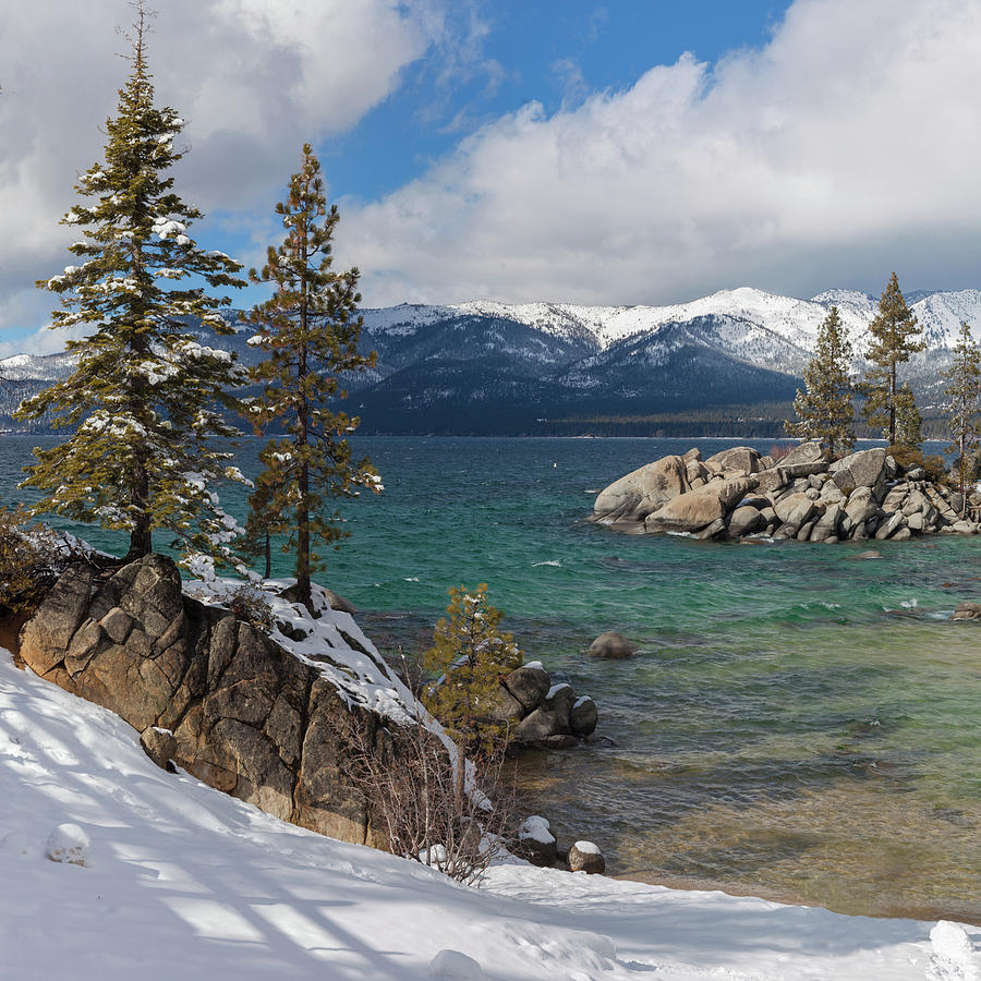 Lake Tahoe Winter Wonderland Photograph by Cliff Wassmann