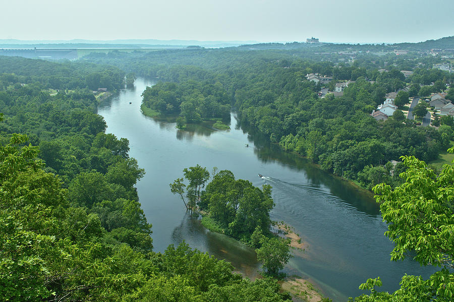 Lake Taneycomo, Branson, Missouri Photograph by Kerri Batrowny - Fine ...