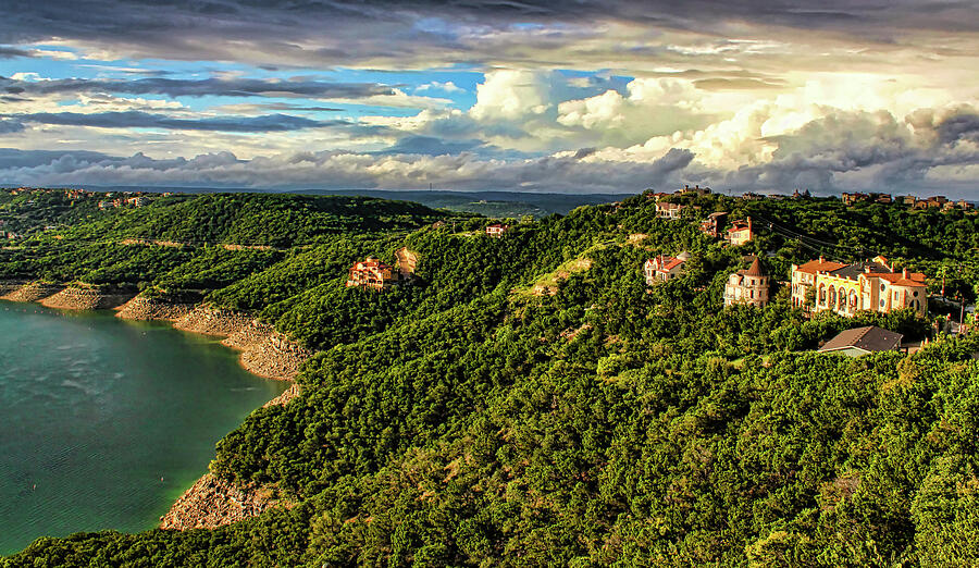 Lake Travis View Photograph by Judy Vincent
