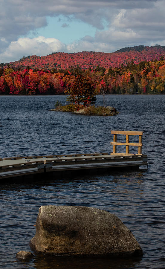 Lake Umbagog New Hampshires Fall Colors Photograph by Jeff Folger