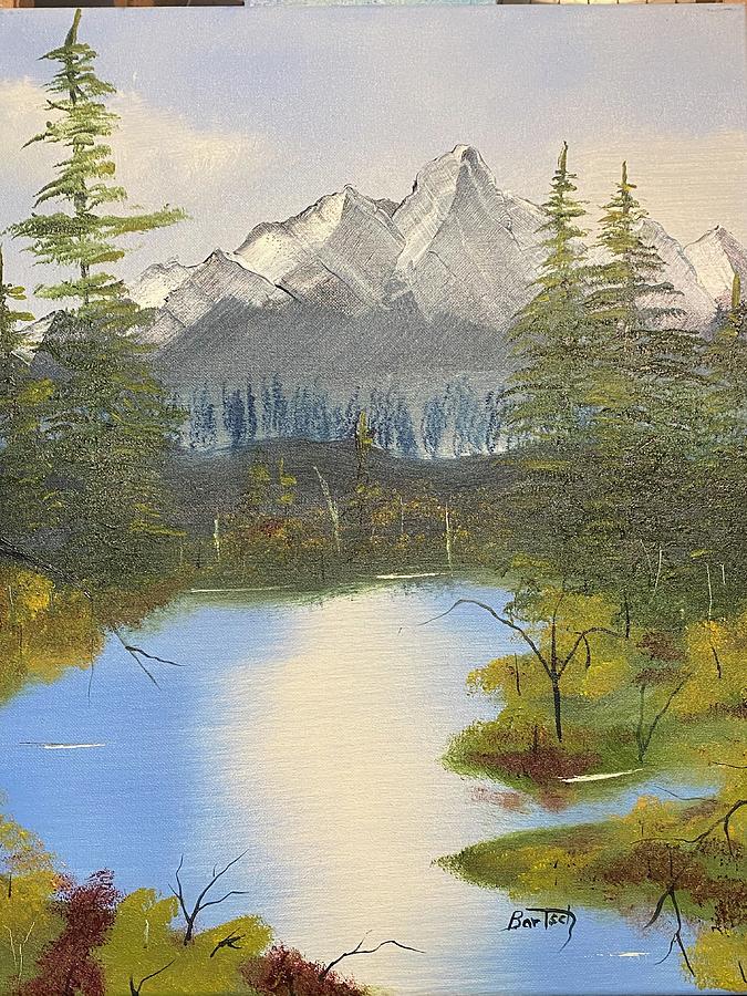Lake View  Painting by David Bartsch