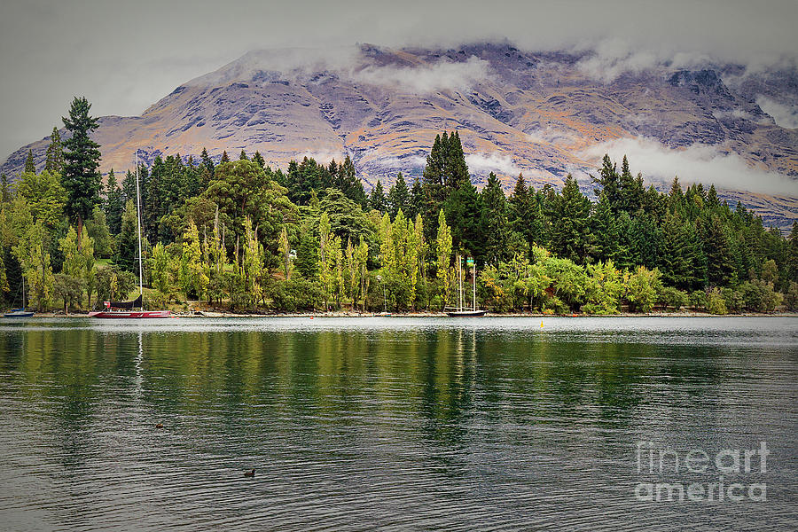Lake Wakatipu, Queenstown, New Zealand #3 Photograph by Elaine Teague