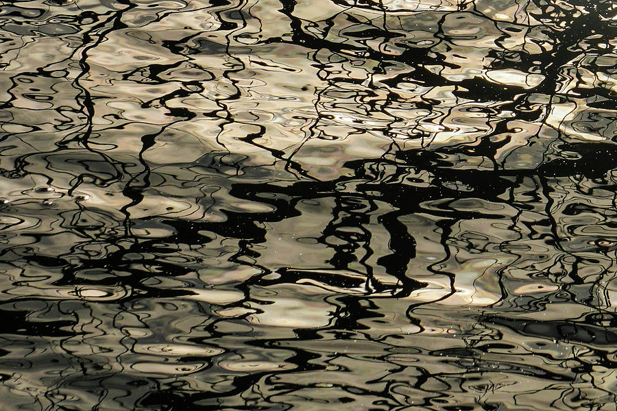 Lake Wallenpaupack Abstraction Photograph by Tana Reiff