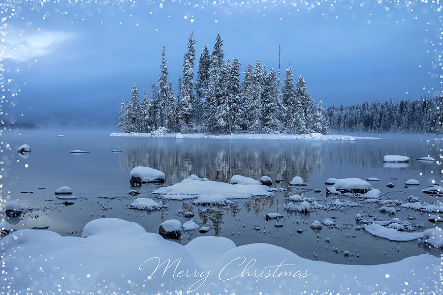 Lake Wenatchee Christmas Photograph by Lynn Hopwood