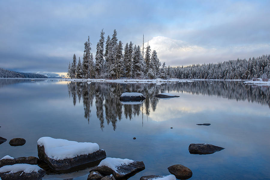 Lake Wenatchee Silence Photograph by Lynn Hopwood