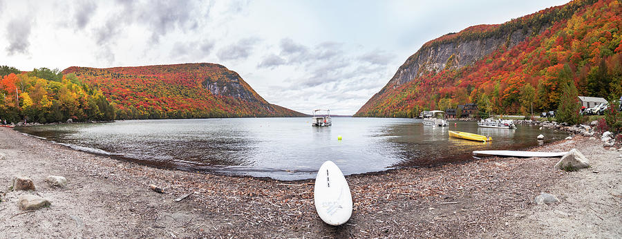 Lake Willoughby Fall Panoramic 2 Photograph by Tim Kirchoff