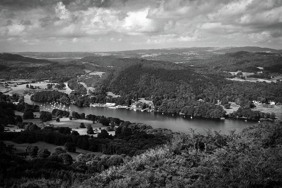 Lake Windermere from the footpath to Gummers How Photograph by Seeables Visual Arts