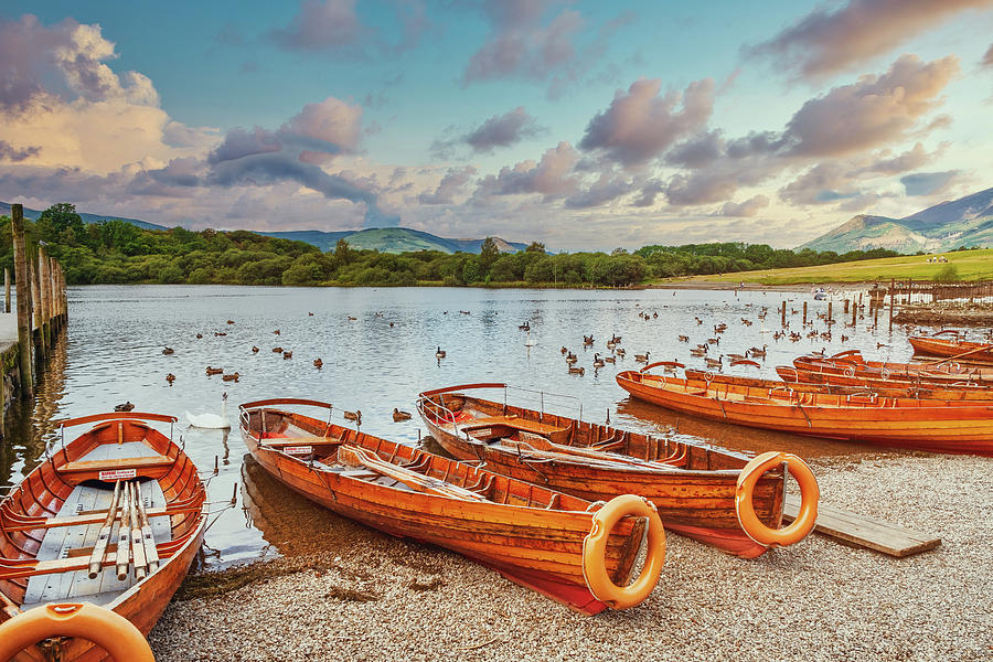  Lake Windermere in the Lake District in England Photograph by Karel Miragaya