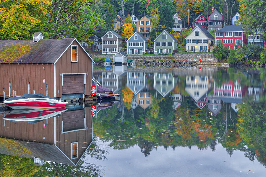 Lake Winnipesaukee New Hampshire Reflection   Photograph by Juergen Roth