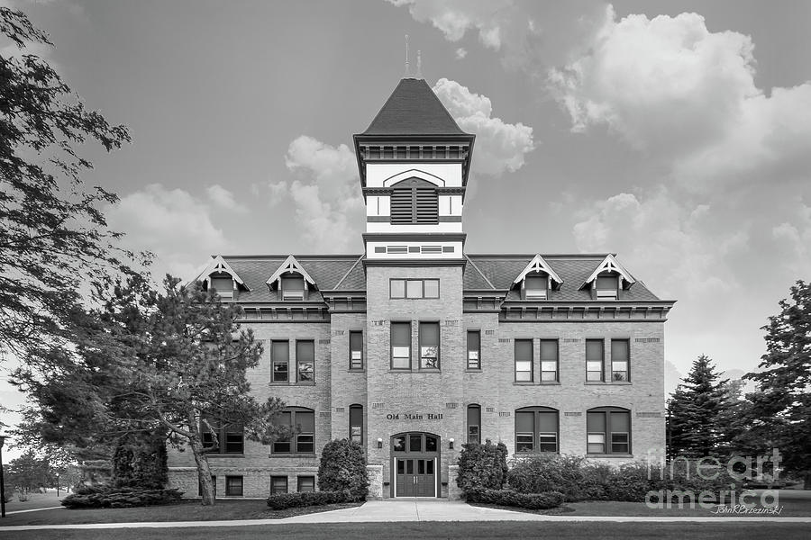 Lakeland College Old Main Hall Photograph by University Icons