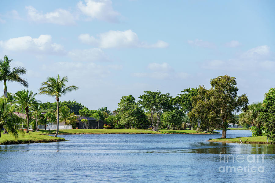 Lakes in Weston Florida Photograph by Felix Mizioznikov - Pixels