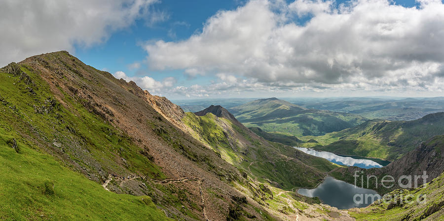 Lakes of Snowdonia Wales Photograph by Adrian Evans