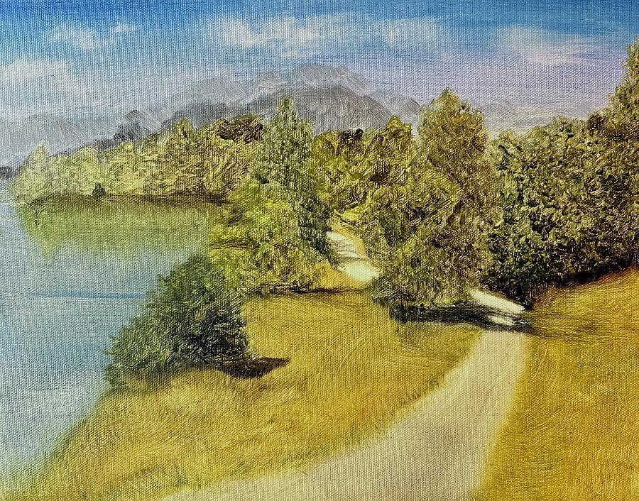 Lakeside Drive Painting by Barry Jones