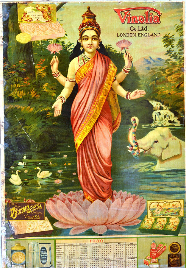 raja ravi varma painting calendar