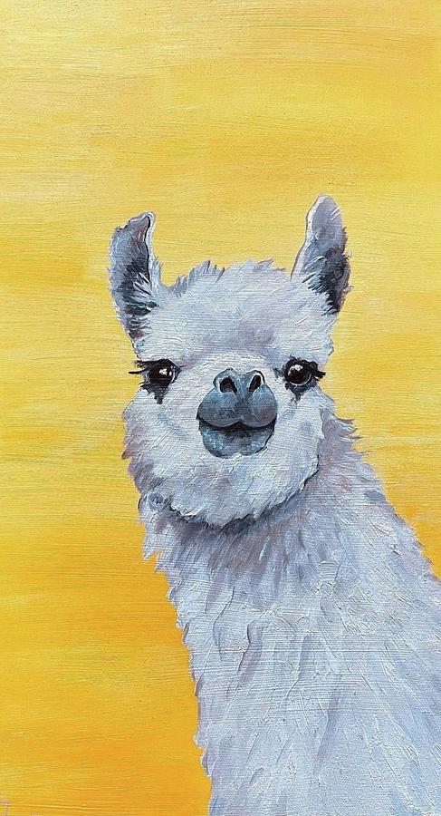 Lama Painting by Alice Jur - Fine Art America